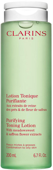 Płyn oczyszczający do twarzy Clarins Purifying Toning 200 ml (3666057216718)