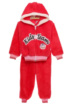 Костюм с длинным рукавом для девочки травка kid's коралловый 92 см (26324)