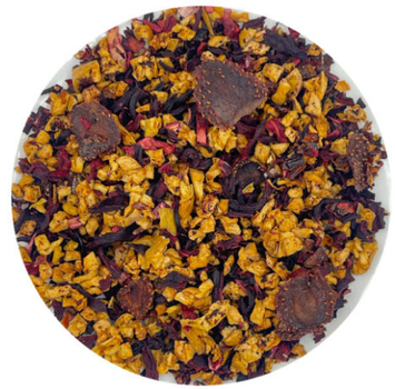 Чай Teahouse Клубничный зефир в металлической банке 250 г (4820209843163)