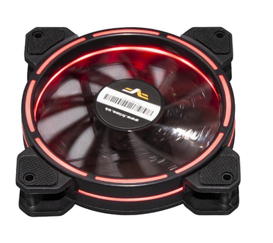 Вентилятор Frime Iris LED Fan Think Ring Red 7400
