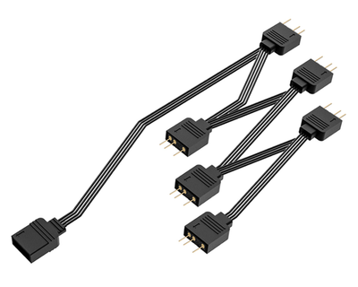 Розгалужувач живлення вентиляторів ID-Cooling Splitter 1-6 14843