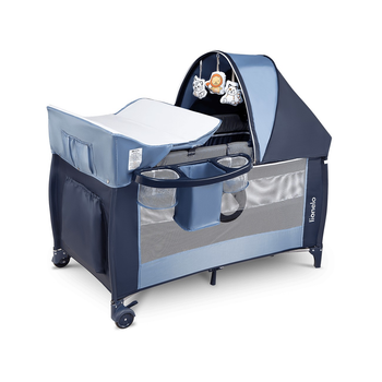 Ліжечко-манеж Lionelo SVEN PLUS BLUE NAVY Lio-28280431 28280431