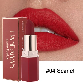 Матова помада Handaiyan Velvet Matte Lipstick 04 Scarlet
