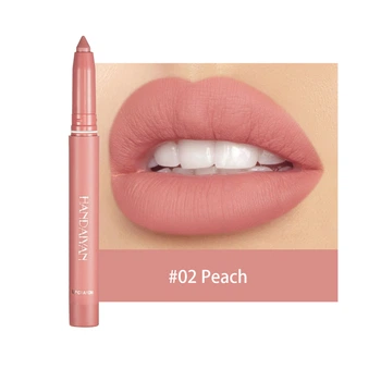 Матовая помада-карандаш для губ Handaiyan Matte Lip Crayon 02 Peach