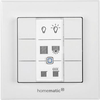 Настінний вимикач Homematic IP Wall-mounted remote control – 6 buttons (HmIP-WRC6)