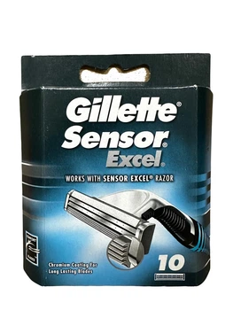 Змінні катриджі (касети) для гоління Gillette Sensor Excel 10 шт.