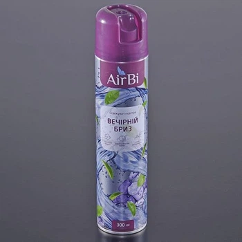 Освежитель воздуха AirBi 300 мл Вечерний бриз