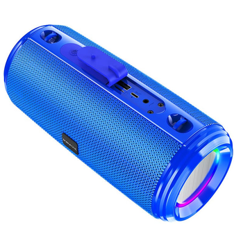 Bluetooth колонка Borofone BR13 в синем цвете - портативное устройство.