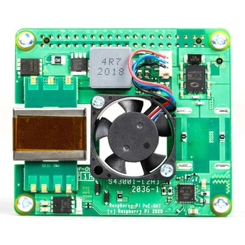 Плата розширення Raspberry Pi PoE+ HAT (SC1022)
