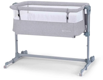 Приставная кроватка-люлька Kinderkraft Neste Air Grey (5902533915484)