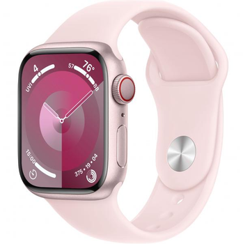 Смарт годинник Smart Watch H12 mini AMOLED 41 mm iOS Android Pink з 2 ремінцями Alpine Loop та Sport Band у комплекті SW-H12MINI-LE-A07