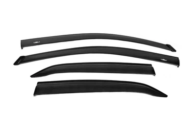 Ветровики для Toyota Corolla 2007-2013 (4 шт), Дефлекторы окон Toyota Corolla V2