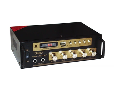 Усилитель звука UKC SN-222BT USB SD FM Караоке