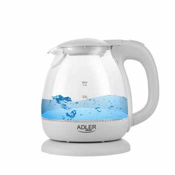 Електрочайник Adler AD 1283G grey ( 1100 Вт, 1 л.)