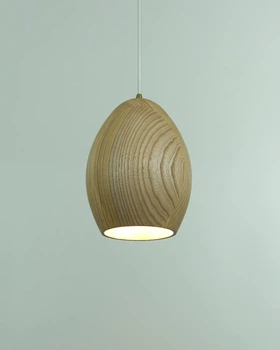 Светильник подвесной Iterna Moss 1хE27 Светлый ясень (LW025)