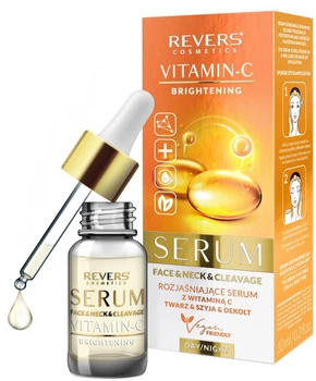 Сыворотка для лица, шеи и декольте Revers Vitamin C Brightening Serum For Face 10 мл (5902815117384)