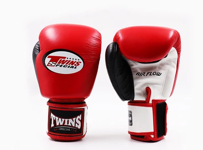 Боксерські рукавиці Twins Boxing Gloves BGVLA2-3T White Red Black (BGVLA2-3T-WHRB-16oz)
