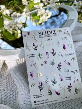SLIDIZ Слайдер для нігтів 147 фольгований