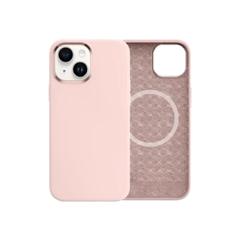 Чохол Comma для iPhone 15 Plus Magnetic Silicone Nature Series (Pink)