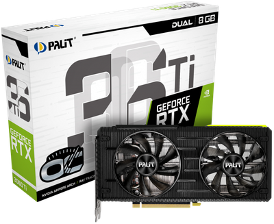 Відеокарта Palit GeForce RTX 3060 Dual