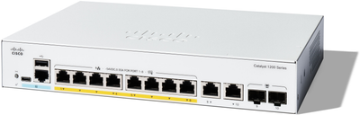 Комутатор Cisco Catalyst 1200 (C1200-8P-E-2G)