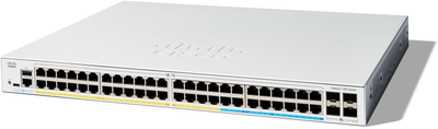 Комутатор Cisco Catalyst 1300 (C1300-48P-4X)