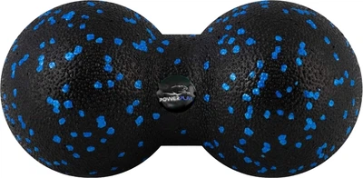 Массажный мяч двойной PowerPlay PP-4352 Epp foam peanut ball d8x16 см Черно/Синий (PP_4352_Blue_8*16)
