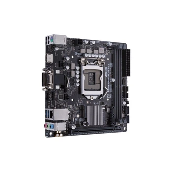 Материнская плата s1151, ASUS H310I-PLUS R2.0 (2xDDR4, Intel H310, HDMI, VGA, DVI, Mini ITX)
