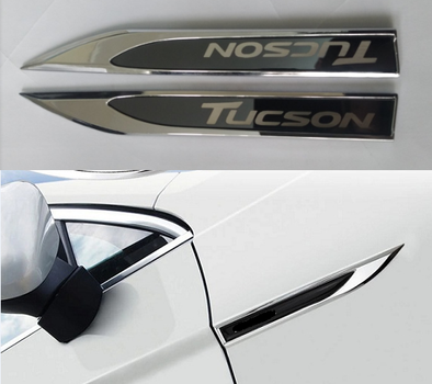 Хромированные накладки на кузов Hyundai Tucson (15-20 г.в.)
