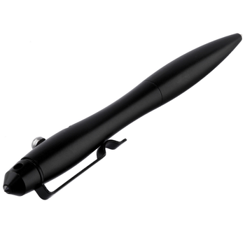 Ручка-склобій чорна з гострим наконечником (411)