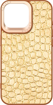 Чохол для смартфона Harder Crocosaur для Apple iPhone 15 Pro Max Beige (ARM76709)