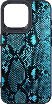 Чехол для смартфона Harder Genuine Snake для Apple iPhone 15 Pro Max Dark Blue (ARM76784)