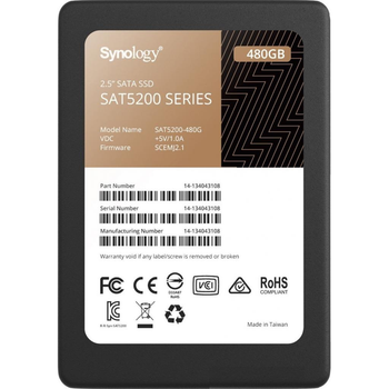 SSD накопичувач Synology SAT5200 480 GB (SAT5200-480G)