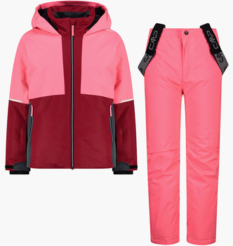 Спортивный костюм CMP G Set Jacket And Pant Pink/Bordo 33W0195-H907 116