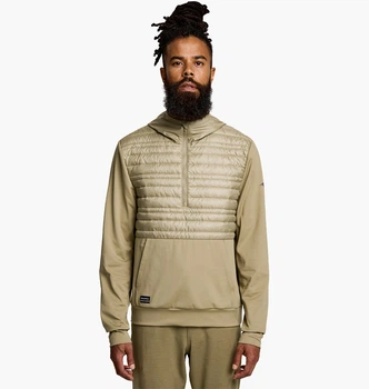 Анорак Saucony Solstice Oysterpuff Hoody Olive 800351-CF S