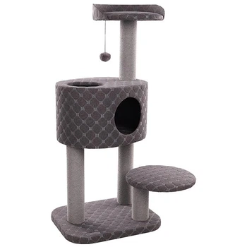 Когтеточка игровой комплекс для кошек Flamingo Scratching Tree Spencer (5400585290431)