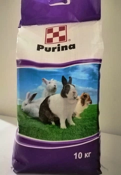 Готовий корм Purina для кролів з травяним борошном 10кг 40001