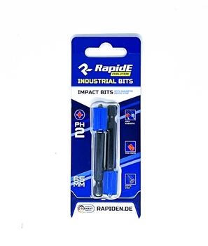Біта з обмежувачем RapidE IMPACT PH2-65 мм (ВЕЛИКИЙ МАГНІТ) (2шт) (НФ-00002350)