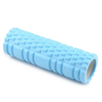 Ролик масажний (роллер) PowerPlay 4342 Massage Roller Синій (30x10см.)