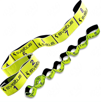 Резина для растяжки Sveltus Elastiband р.80x4см yellow 10.0кг