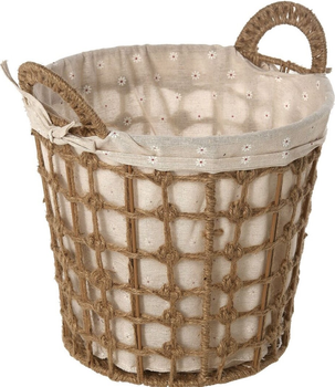 Корзина для белья OTE Linen 33 x 33 x 37 см (OTE-KOSZ-LINEN-M)