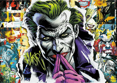 Puzzle Trefl Premium Plus Quality Batman Villains Joker 1000 elementów (5900511108361)