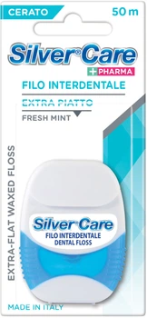 Зубна нитка Silver Care екстраплоска 50 м (8009315011093)
