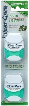 Набор зубных нитей Silver Care 2 шт 100 м (8009315011222)