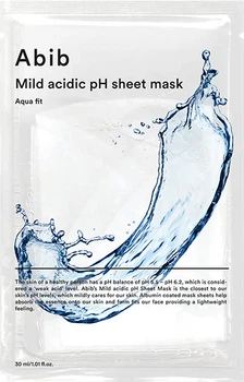 Зволожувальна маска ABIB Mild Acidic Ph Sheet Mask Aqua Fit зі слабокислим рН 30 г (8809030733368)