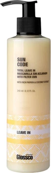 Несмываемый крем-кондиционер Glossco Sun Code Conditioning Cream с защитой от солнца 240 мл (8436540959928)