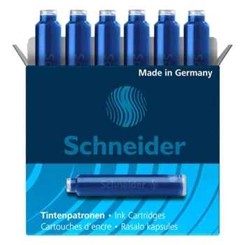 Картриджи чернильные Schneider синие 6 шт (S6603)