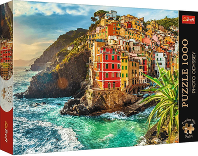 Puzzle Trefl Premium Plus Quality Photo Odyssey: Miasteczko Riomaggiore Włochy 1000 elementów (5900511108552)