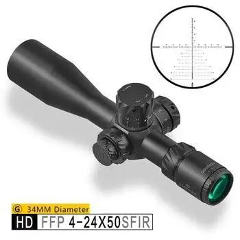 Оптический прицел Discovery Optics HD/34 4-24X50SFIR Zero Stop FFP