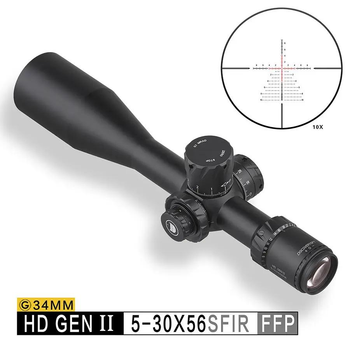 Оптический прицел Discovery Optics HD 5-30X56 SFIR FFP Zero Stop Gen II